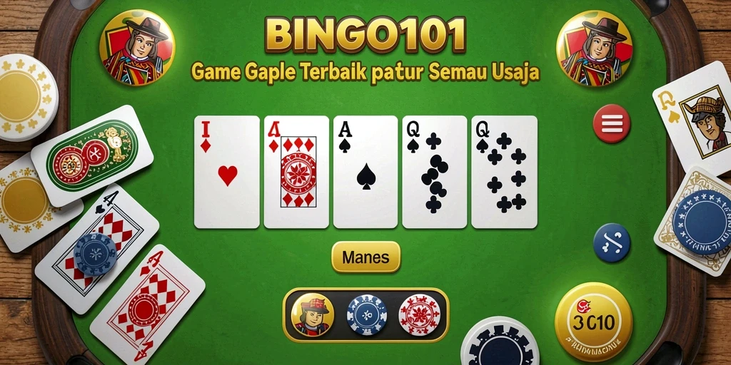Tampilan menarik dari gameplay BINGO101 yang penuh tantangan.