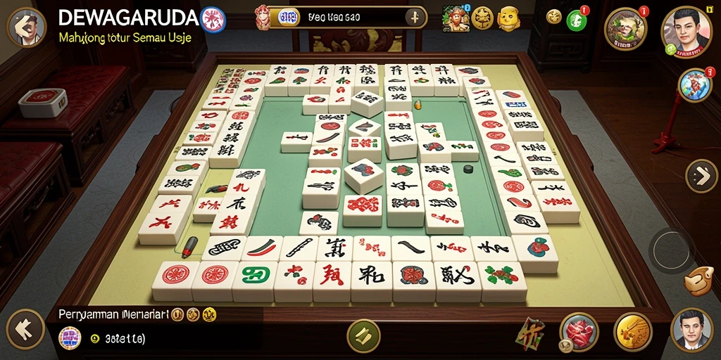 Tampilan gameplay <strong>DEWAGARUDA</strong> yang menarik dan penuh warna.