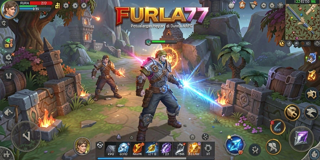 Tampilan gameplay FURLA77 yang seru dan mendunia.