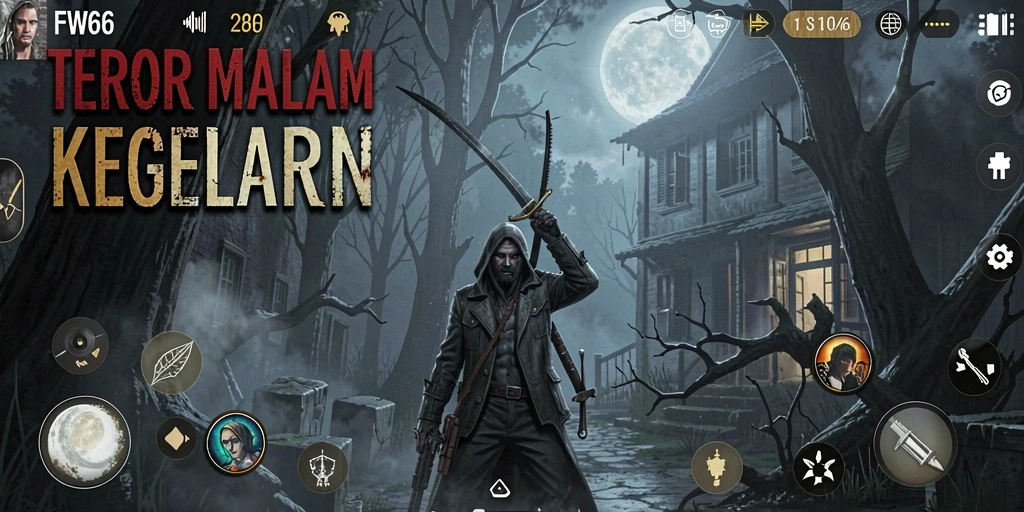 Menampilkan gameplay menegangkan dari FW66 dengan suasana horor yang kental.