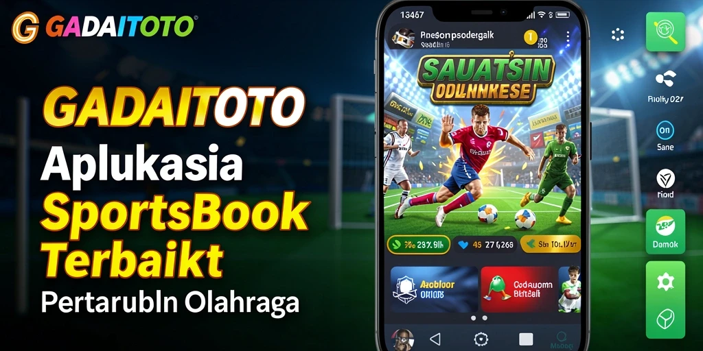 Tampilan utama GADAITOTO yang menampilkan berbagai opsi taruhan olahraga.