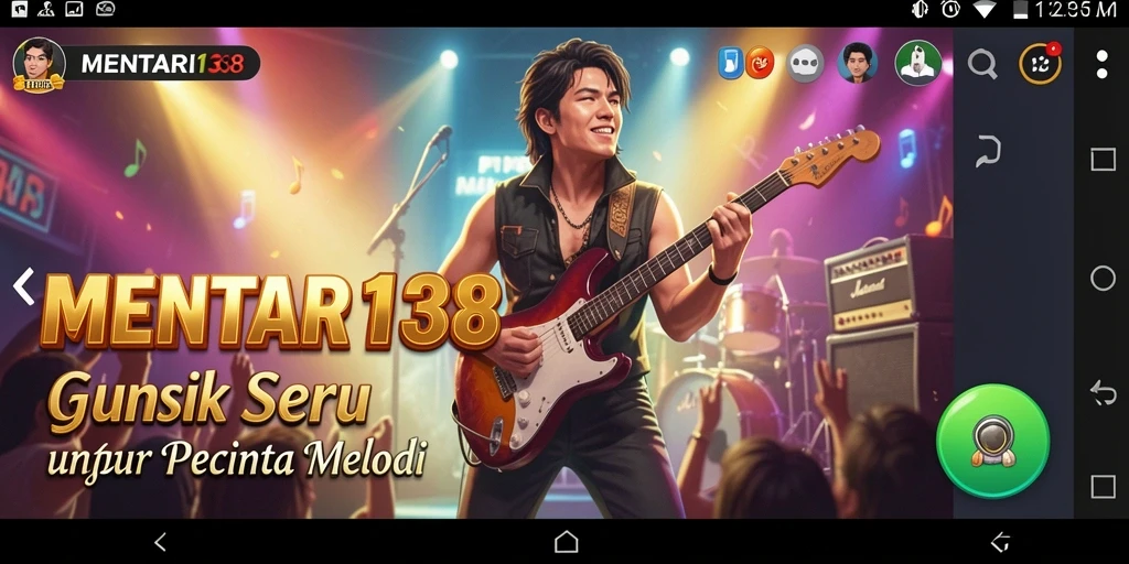 Gameplay MENTARI138 yang seru dan interaktif dengan musik.