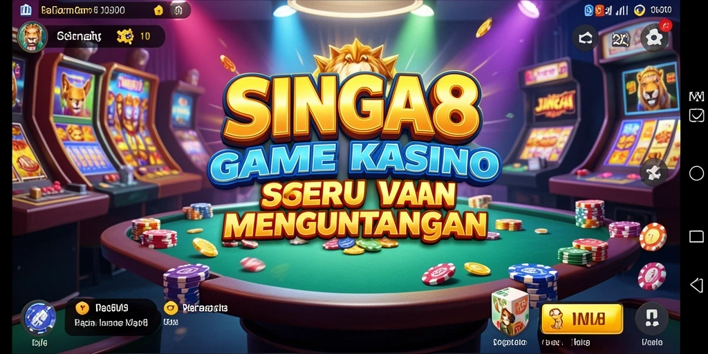 Gameplay seru di SINGA8 dengan grafis menawan.